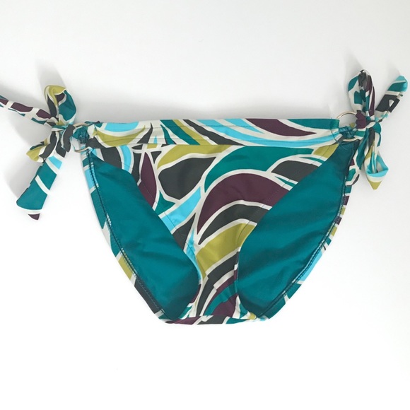 Mossimo Women’s Bikini Bottom Side Tie Small - Picture 1 of 3